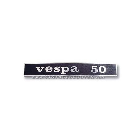 Emblême arrière  Vespa 50
